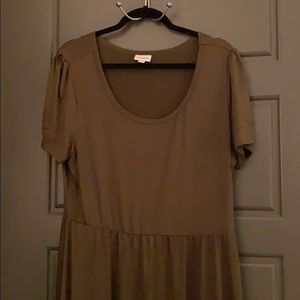 LuLaRoe Riley Dip Dye Dress